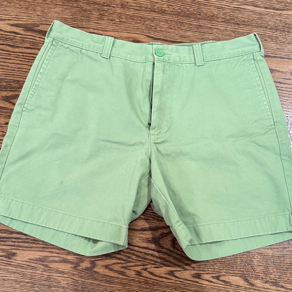 Men's Green J. Crew Shorts